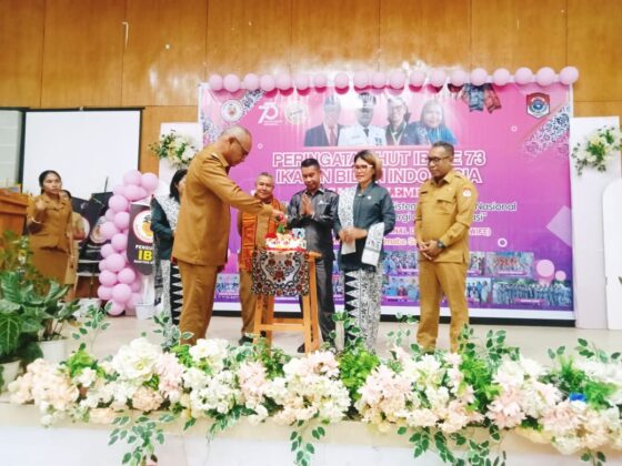 Hadiri HUT IBI Ke 73 Pj Bupati Lembata : Gunakan Pendekatan Pentahelix Hadapi Krisis Iklim