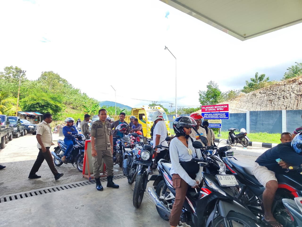 Antrean BBM di Lembata Mulai Terurai