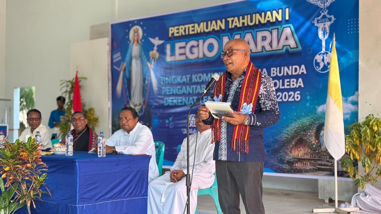Di Forum Legio Maria, Bupati Lembata Singgung Fiskal Daerah dan Minta Warga Tak Bergantung Penuh pada Bantuan Pemerintah